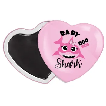 Baby Shark (girl), Μαγνητάκι καρδιά (57x52mm)