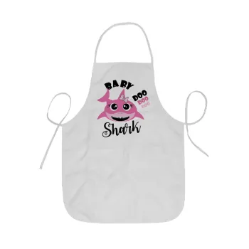 Baby Shark (girl), Ποδιά Σεφ ολόσωμη κοντή  Παιδική (44x62cm)