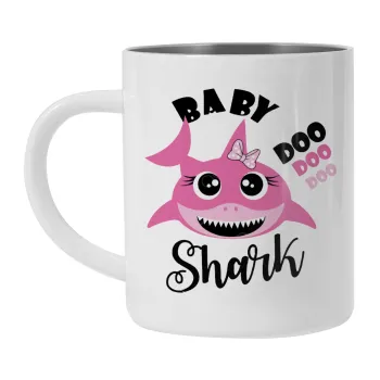 Baby Shark (girl), Κούπα Ανοξείδωτη διπλού τοιχώματος 300ml
