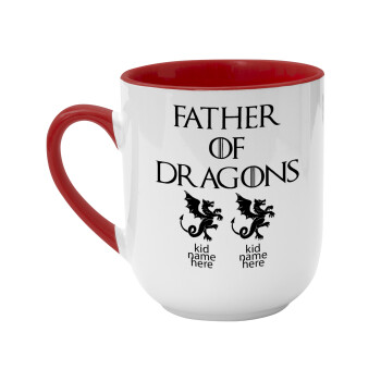 GOT, Father of Dragons  (με ονόματα παιδικά), Κούπα κεραμική tapered 260ml