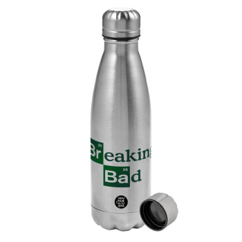 Breaking Bad, Metallic water bottle, stainless steel, 750ml