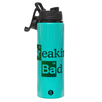 Breaking Bad, Metallic water bottle with safety lid, 850ml aluminum
