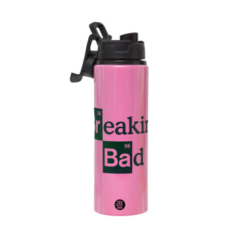 Breaking Bad, Metallic water bottle with safety lid, 850ml aluminum