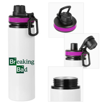 Breaking Bad, Metallic water bottle with safety lid, 850ml aluminum