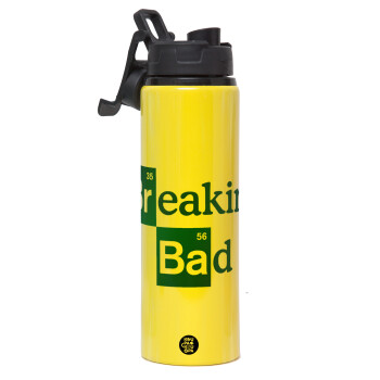 Breaking Bad, Metallic water bottle with safety lid, 850ml aluminum