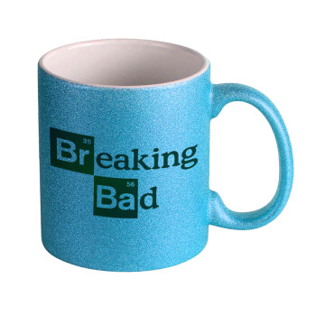 Breaking Bad, Κούπα Σιέλ Glitter που γυαλίζει, κεραμική, 330ml