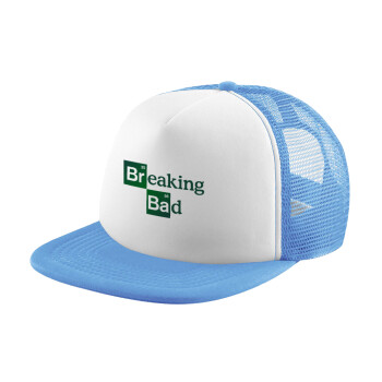 Breaking Bad, Καπέλο Soft Trucker με Δίχτυ Γαλάζιο/Λευκό
