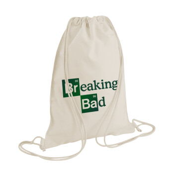 Breaking Bad, Τσάντα πλάτης πουγκί GYMBAG natural (28x40cm)