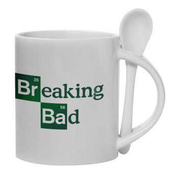 Breaking Bad, Κούπα, κεραμική με κουταλάκι, 330ml (1 τεμάχιο)