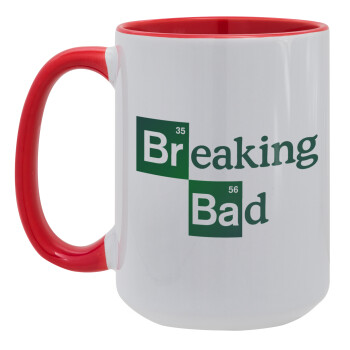 Breaking Bad, Κούπα Mega 15oz, κεραμική Κόκκινη, 450ml