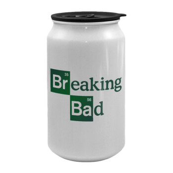 Breaking Bad, Κούπα ταξιδιού μεταλλική με καπάκι (tin-can) 500ml