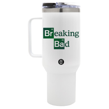 Breaking Bad, Mega Stainless steel Tumbler with lid, double wall 1,2L