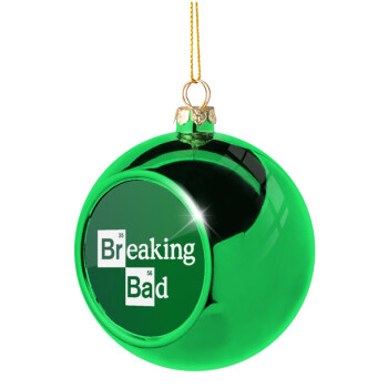 Breaking Bad, Χριστουγεννιάτικη μπάλα δένδρου Πράσινη 8cm
