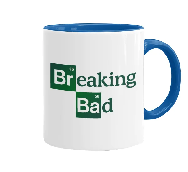 Breaking Bad — Κούπα χρωματιστή μπλε, κεραμική, 330ml