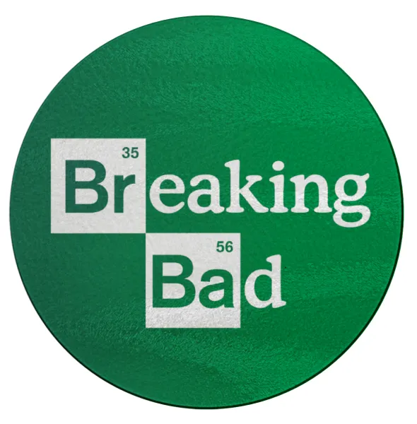 Breaking Bad — Επιφάνεια κοπής γυάλινη στρογγυλή (30cm)