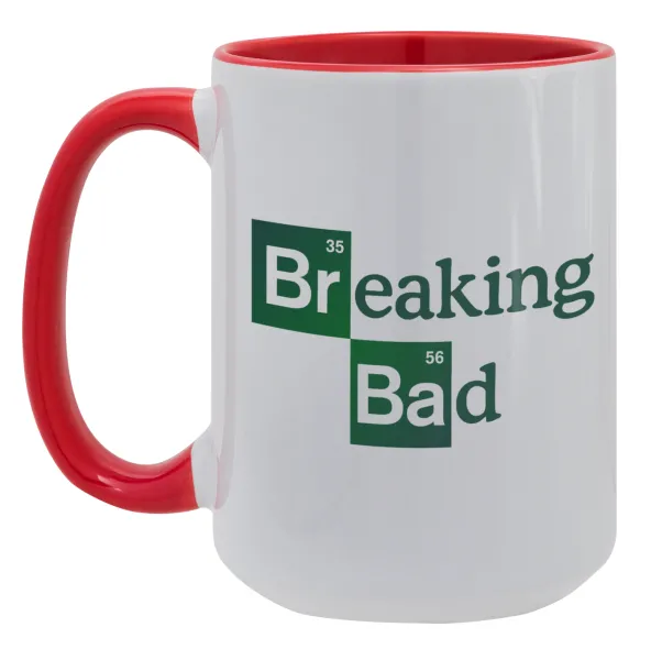 Breaking Bad — Mega mug 15oz, red ceramic, 450ml