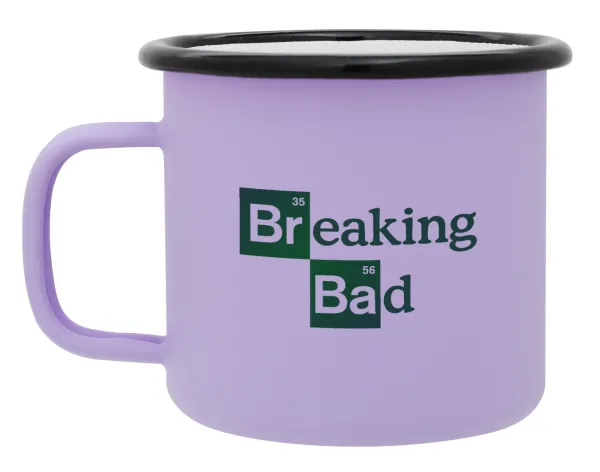 Breaking Bad — Κούπα Μεταλλική εμαγιέ ΜΑΤ Light Pastel Purple 360ml