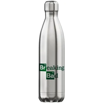 Breaking Bad, Μεταλλικό παγούρι θερμός Inox (Stainless steel), διπλού τοιχώματος, 750ml