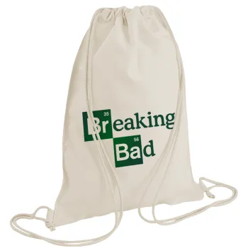 Breaking Bad, Τσάντα πλάτης πουγκί GYMBAG natural (28x40cm)