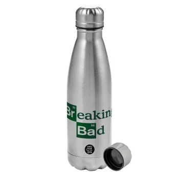 Breaking Bad, Metallic water bottle, stainless steel, 750ml