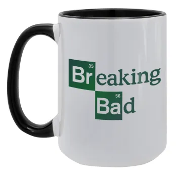 Breaking Bad, Κούπα Mega 15oz, κεραμική Μαύρη, 450ml
