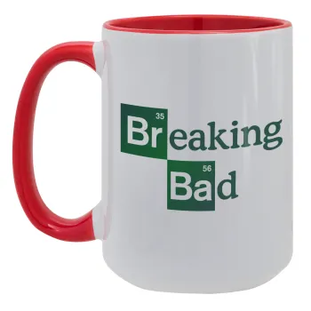 Breaking Bad, Κούπα Mega 15oz, κεραμική Κόκκινη, 450ml