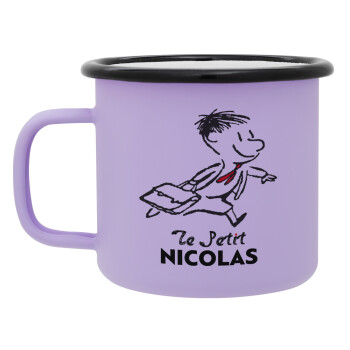 Le Petit Nicolas, Κούπα Μεταλλική εμαγιέ ΜΑΤ Light Pastel Purple 360ml