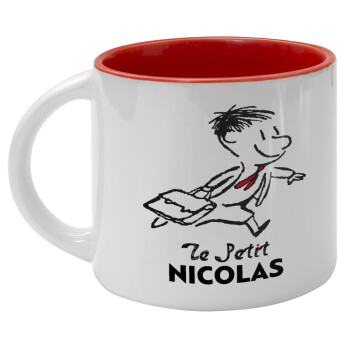 Le Petit Nicolas, Κούπα κεραμική 400ml Λευκή/Κόκκινη
