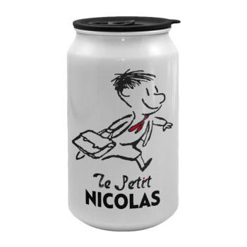 Le Petit Nicolas, Κούπα ταξιδιού μεταλλική με καπάκι (tin-can) 500ml