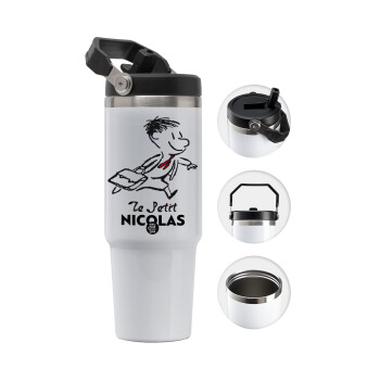 Le Petit Nicolas, Θερμός Ανοξείδωτο 30oz με χερούλι