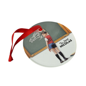 Le Petit Nicolas, Στολίδι Χριστουγεννιάτικο στολίδι γυάλινο 9cm