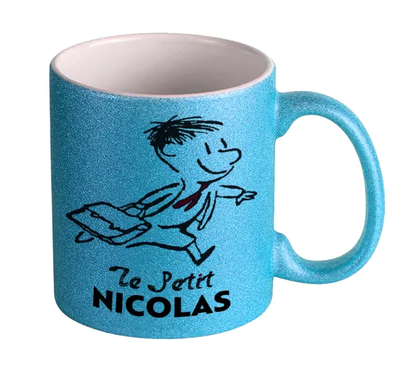 Le Petit Nicolas — Κούπα Σιέλ Glitter που γυαλίζει, κεραμική, 330ml