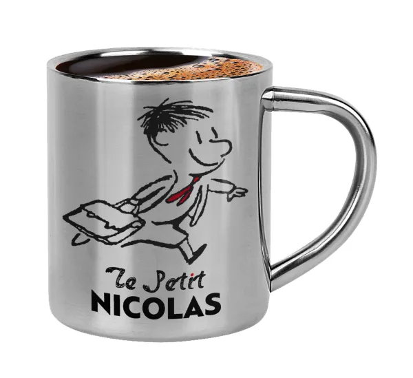 Le Petit Nicolas — Κουπάκι μεταλλικό διπλού τοιχώματος για espresso (220ml)