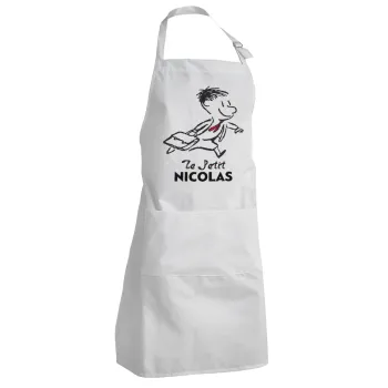 Le Petit Nicolas, Ποδιά Σεφ Ολόσωμη Ενήλικων (με ρυθμιστικά και 2 τσέπες)