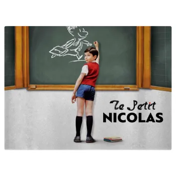 Le Petit Nicolas, Επιφάνεια κοπής γυάλινη (38x28cm)