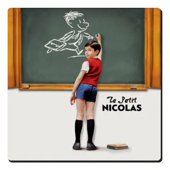 Le Petit Nicolas, Τετράγωνο μαγνητάκι ξύλινο 6x6cm
