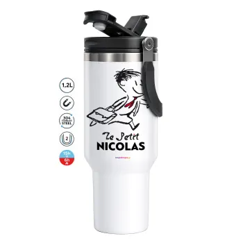 Le Petit Nicolas, Mega Tumbler με καπάκι, διπλού τοιχώματος (θερμό) 1,2L