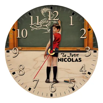 Le Petit Nicolas, Ρολόι τοίχου ξύλινο plywood (20cm)