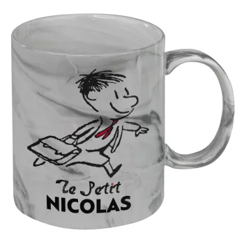 Le Petit Nicolas, Κούπα κεραμική, marble style (μάρμαρο), 330ml