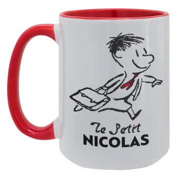 Le Petit Nicolas, Κούπα Mega 15oz, κεραμική Κόκκινη, 450ml