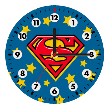 Superman Blue, Ρολόι τοίχου ξύλινο (20cm)