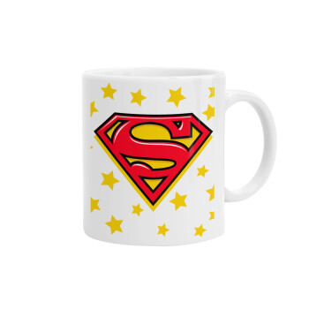 Superman Blue, Ceramic coffee mug, 330ml