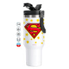 Mega Stainless steel Tumbler with lid, double wall 1,2L