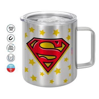 Superman Blue, Mug Stainless steel double wall 300ml