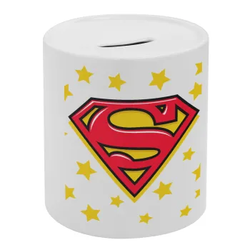 Superman Blue, Κουμπαράς πορσελάνης με τάπα