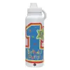 1L Stainless Steel Thermal Bottle with Phone Holder & Double Wall Insulation