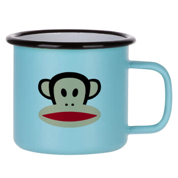 Monkey, Κούπα Μεταλλική εμαγιέ ΜΑΤ σιέλ 360ml