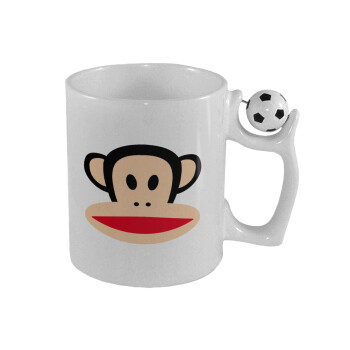 Monkey, Κούπα με μπάλα ποδασφαίρου , 330ml