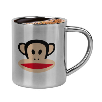Monkey, Κουπάκι μεταλλικό διπλού τοιχώματος για espresso (220ml)
