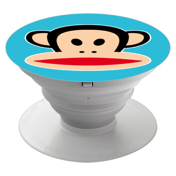 Monkey, Phone Holders Stand  Λευκό Βάση Στήριξης Κινητού στο Χέρι